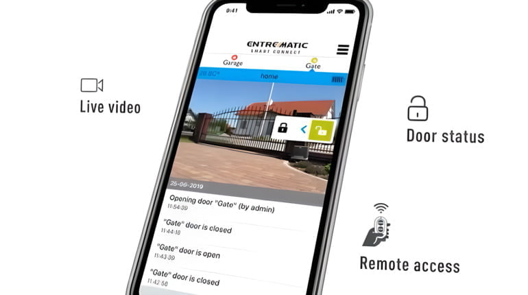 Protecnia control de accesos por móvil para puertas de casas