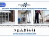 Protecnia subvenciones para puertas automáticas de accesos residenciales y comunidades de viviendas