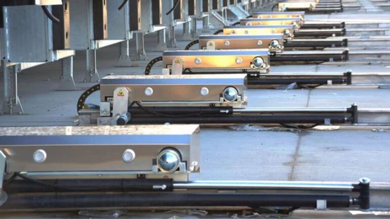 Protecnia sistema de bloqueo Arrimatic para muelles de carga