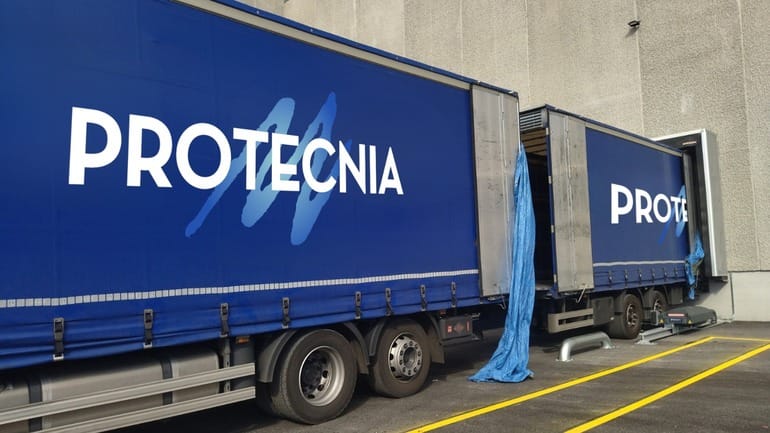 Muelles de carga Protecnia para camiones y otros transportes