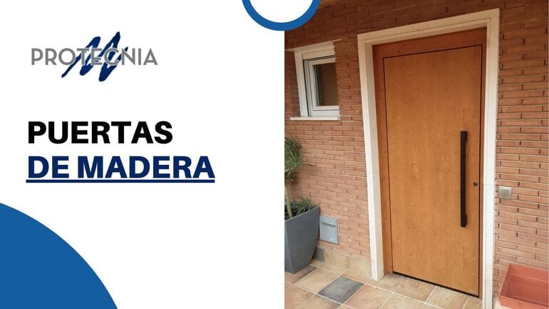 Puertas de entrada de madera Pirnar de Protecnia